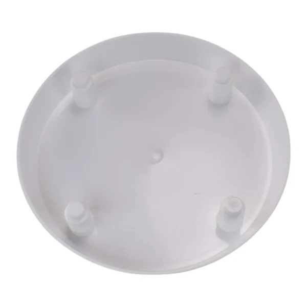 Mika pot with saucer 170mm white – home diy accessory uk