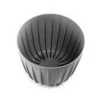 Mira pot without hole 130mm gray – mira decorative garden plant pot uk