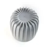 Mira pot without hole 130mm gray – mira decorative garden plant pot uk