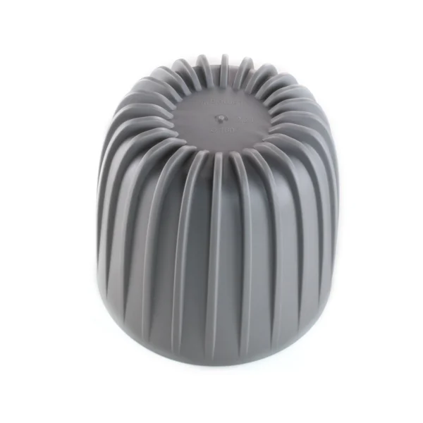 Mira pot without hole 130mm gray – mira decorative garden plant pot uk