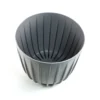 Mira pot without hole 130mm gray – mira decorative garden plant pot uk