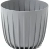 Mira pot without hole 160mm gray – mira decorative garden plant pot uk