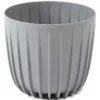 Mira pot without hole 180mm gray – mira decorative garden plant pot uk