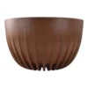 Mira bowl pot, insert and hole with plug 240mm eco wood – home diy accessory uk