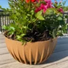 Mira bowl pot, insert and hole with plug 240mm eco wood – home diy accessory uk