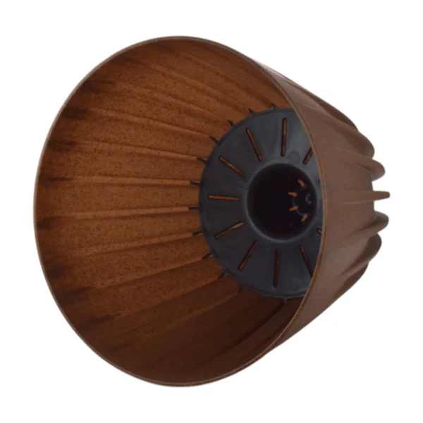 Mira pot without hole 250mm eco wood – home diy accessory uk