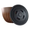 Mira bowl pot, insert and hole with plug 300mm eco wood – home diy accessory uk