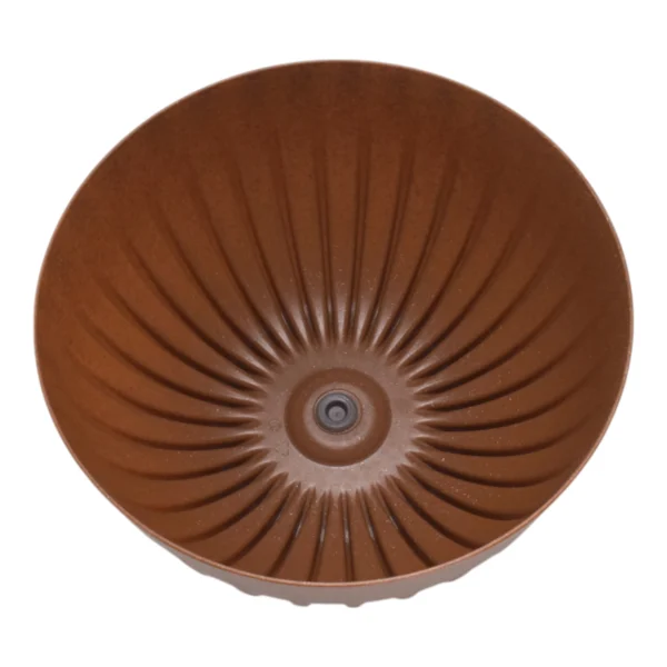 Mira bowl pot, insert and hole with plug 300mm eco wood – home diy accessory uk