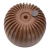 Mira bowl pot, insert and hole with plug 300mm eco wood – home diy accessory uk