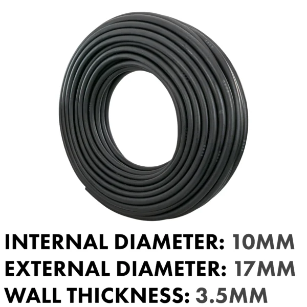 Rubber 10mm braided fuel, oil hose sae j30 r6, 1m – heavy duty pipe & hose fitting uk