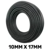 Rubber 10mm braided fuel, oil hose sae j30 r6, 1m – heavy duty pipe & hose fitting uk