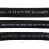 Rubber 10mm braided fuel, oil hose sae j30 r6, 1m – heavy duty pipe & hose fitting uk