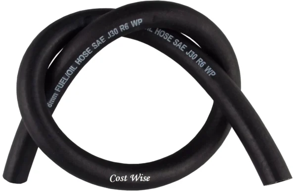 Rubber 12. 7mm braided fuel, oil hose sae j30 r6, 1m length – heavy duty pipe & hose fitting uk
