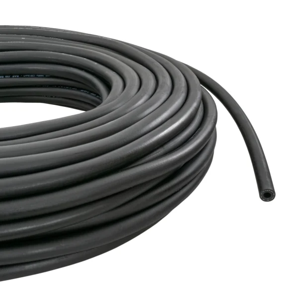 Rubber 8mm braided fuel, oil hose sae j30 r6, 1m – heavy duty pipe & hose fitting uk