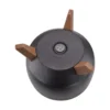 Roma bowl pot with legs, insert and hole with plug 290mm – home diy accessory uk