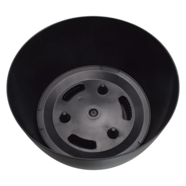 Roma bowl pot with legs, insert and hole with plug 290mm – home diy accessory uk