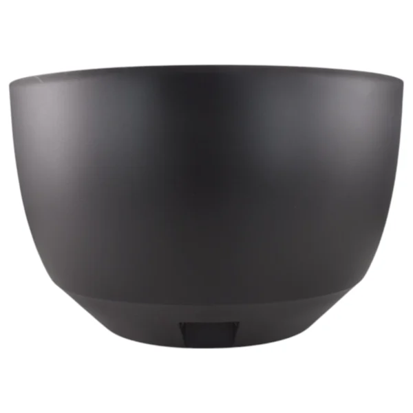 Roma bowl pot with legs, insert and hole with plug 290mm – home diy accessory uk