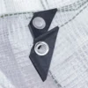 Clear medium duty tarpaulin 10m x 12m with 10m of 6mm bungee rope & 10 tarp clips (screw type) kit