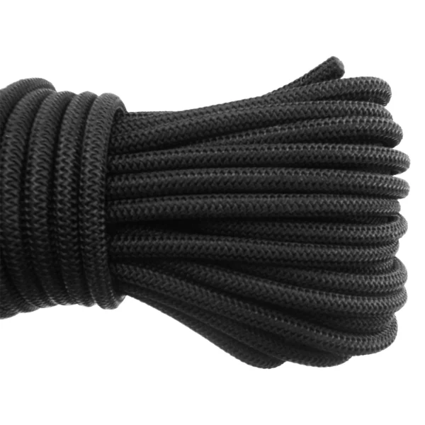 Green/brown heavy duty tarpaulin 8m x 12m with 10m of 6mm bungee rope & 10 tarp clips (screw type) kit