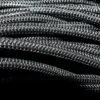 Grey heavy duty tarpaulin 8m x 12m with 10m of 6mm bungee rope & 10 tarp clips (screw type) kit
