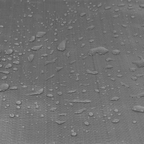 Grey heavy duty tarpaulin 8m x 12m with 10m of 6mm bungee rope & 10 tarp clips (screw type) kit