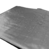 Grey heavy duty tarpaulin 8m x 12m with 10m of 6mm bungee rope & 10 tarp clips (screw type) kit
