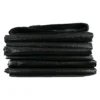 Black/silver heavy duty tarpaulin 8m x 12m with 10m of 6mm bungee rope & 10 tarp clips (screw type) kit