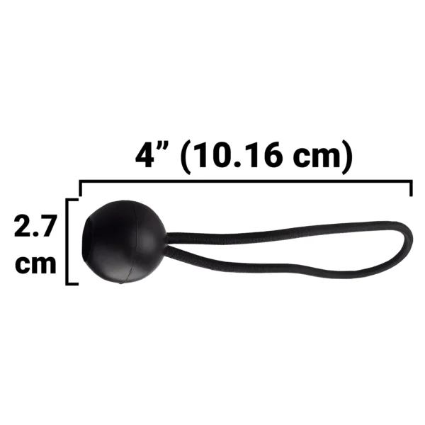 Clear extra heavy duty tarpaulin 5m x 5m with 10 x 4″ bungee balls (black) kit