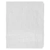 White medium duty tarpaulin 6m x 8m with 10m of 6mm bungee rope & 10 tarp clips (screw type) kit
