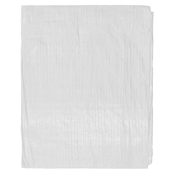 White medium duty tarpaulin 6m x 8m with 10m of 6mm bungee rope & 10 tarp clips (screw type) kit