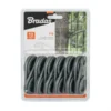 Heavy duty round type tarpaulin clips – reusable plastic tarp fasteners