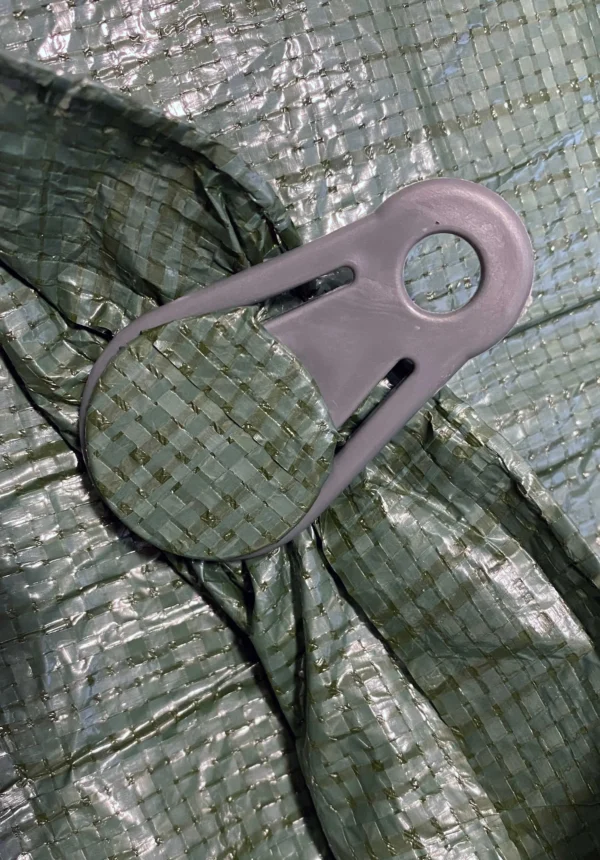Heavy duty round type tarpaulin clips – reusable plastic tarp fasteners