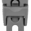 Heavy duty slide type tarpaulin clips – reusable plastic tarp fasteners — pack of 10