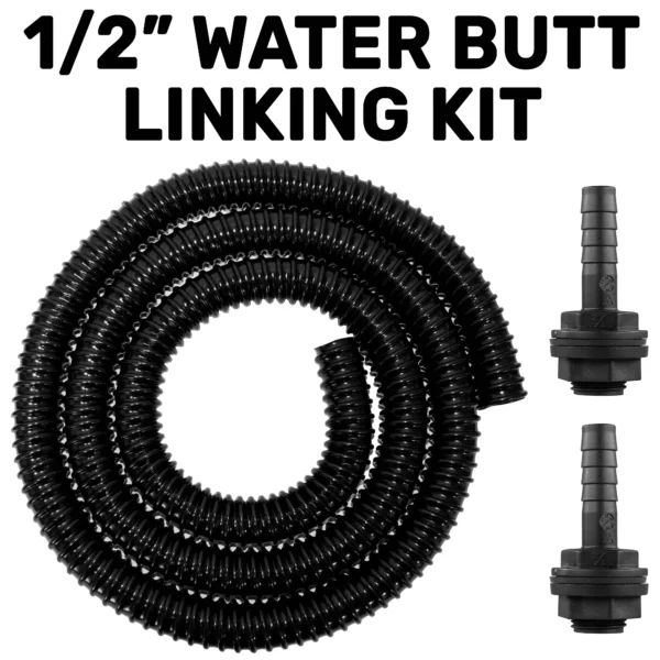 1/2 inch water butt linking kit and drill bit, 4m – rainwater harvesting kit uk