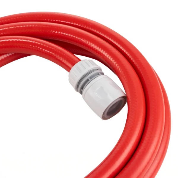 Water hose red set 12. 5mm pipe, 50m – heavy duty pipe & hose fitting uk