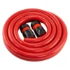 Water hose red set 12. 5mm pipe 50m (black connectors) – complete garden hose connection set uk