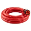 Water hose red set 12. 5mm pipe 50m (black connectors) – complete garden hose connection set uk