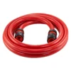 Water hose red set 12. 5mm pipe 50m (black connectors) – complete garden hose connection set uk