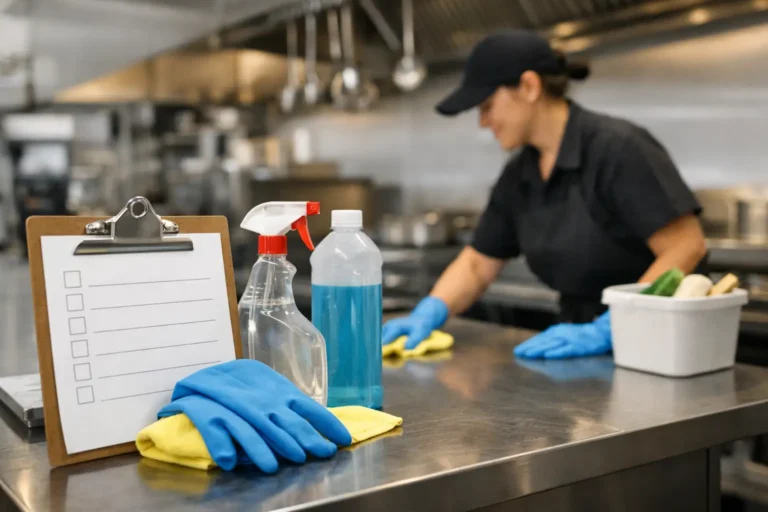 Foodservice cleaning checklist for safer shifts 6 Foodservice cleaning checklist for safer shifts