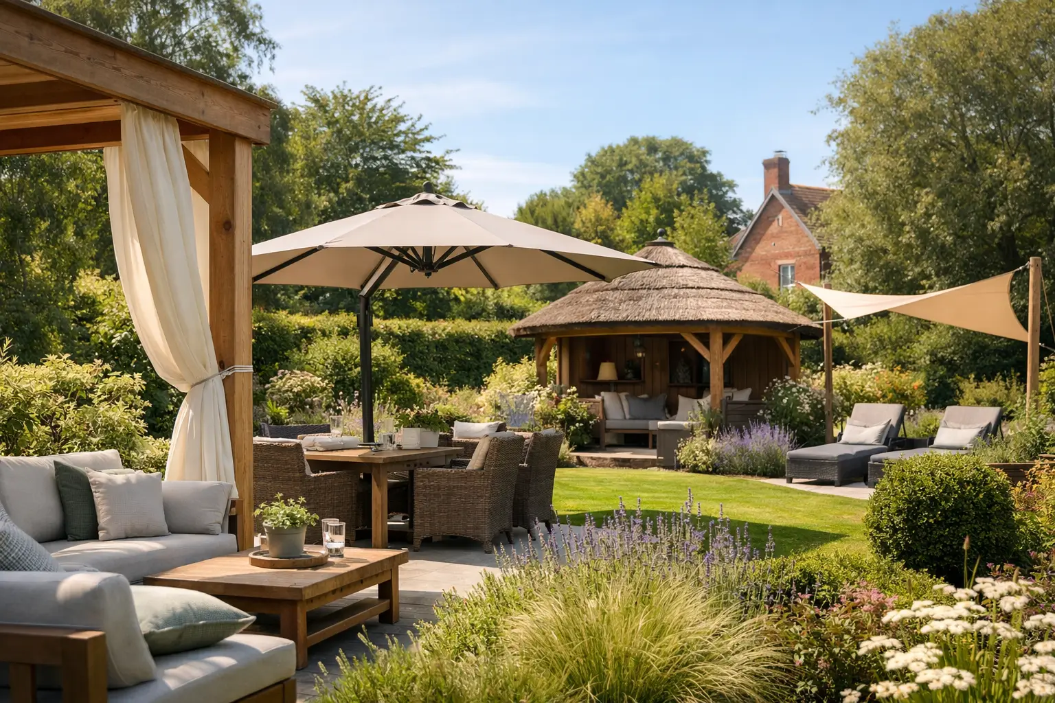 Garden shade trends that work in british gardens