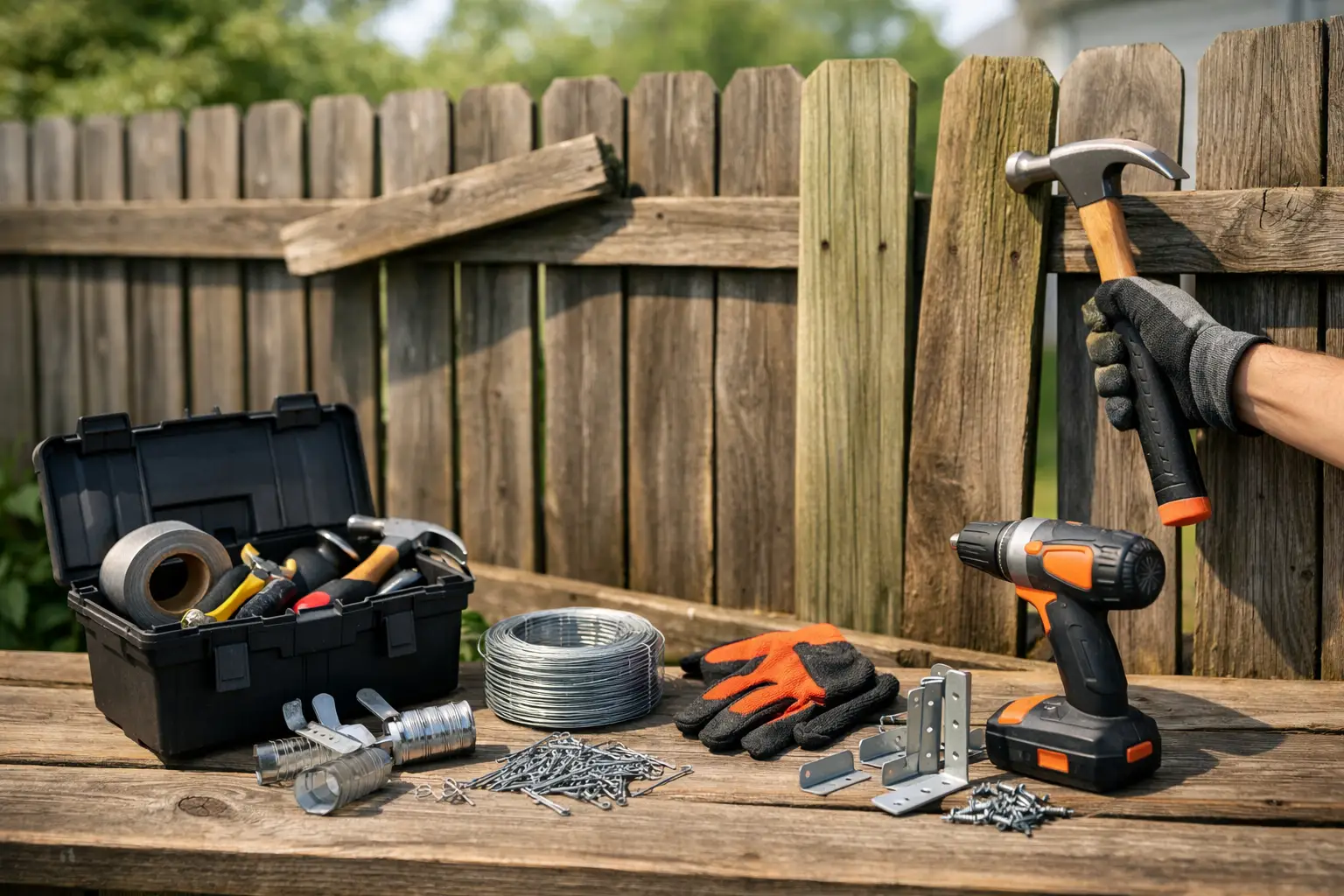 Guide to fence repair kits for easy home fixes