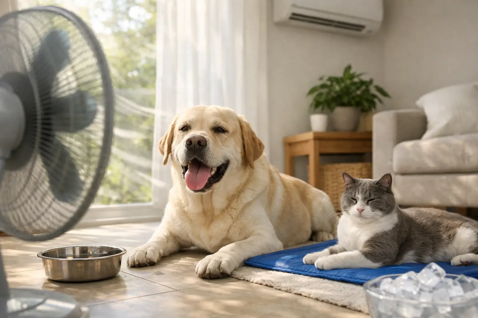 Keeping pets cool in hot weather at home 1 Keeping pets cool in hot weather at home