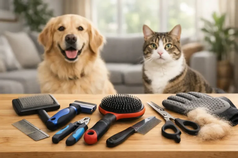 Pet grooming tools guide for a happier home