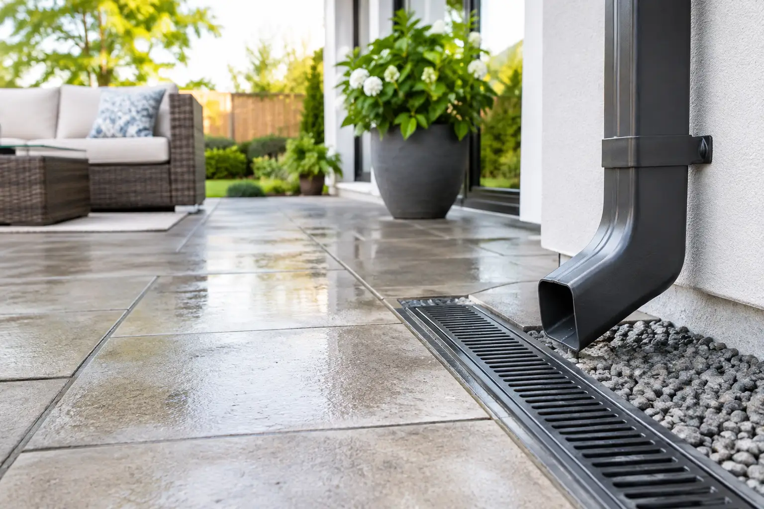 A practical guide to patio drainage at home