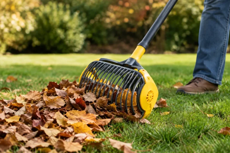 Leaf grabber: a faster way to clear leaves