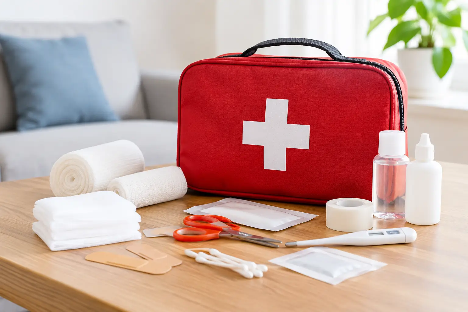 Your guide to household first aid at home