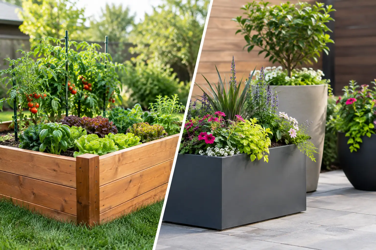 Raised beds vs planters: which suits your garden? 1 Raised beds vs planters: which suits your garden?