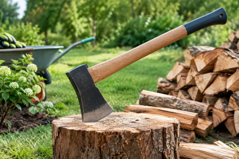 Universal axe for garden and firewood jobs